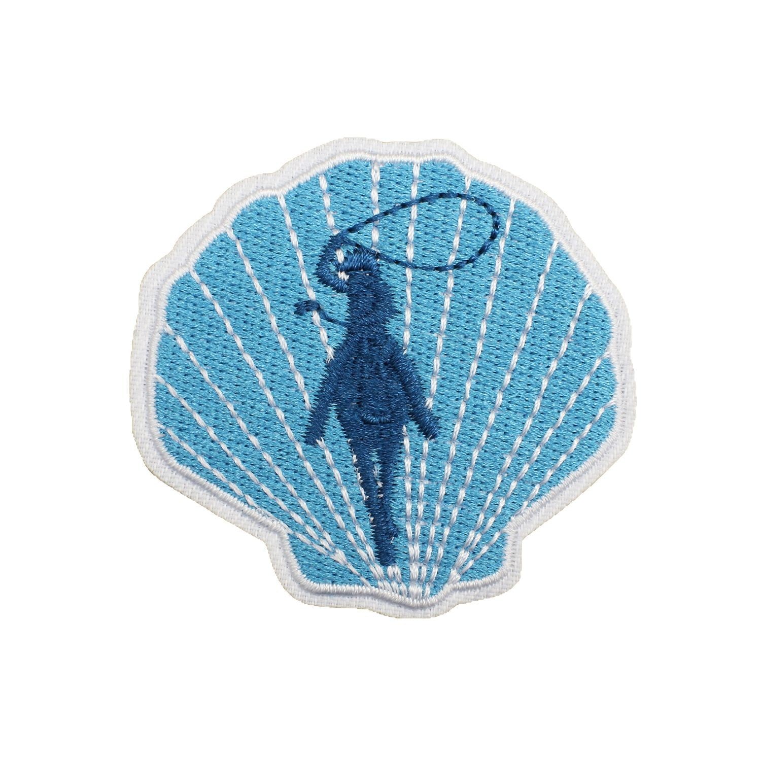 Wholesale Surfing Girls Embroidered Cloth Stickers